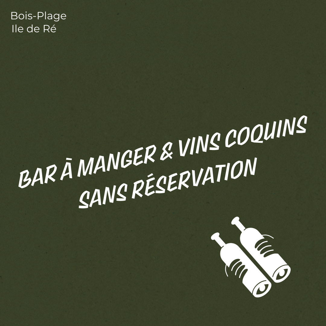 Bar à manger Ile de Ré Bar à manger Ile de Ré